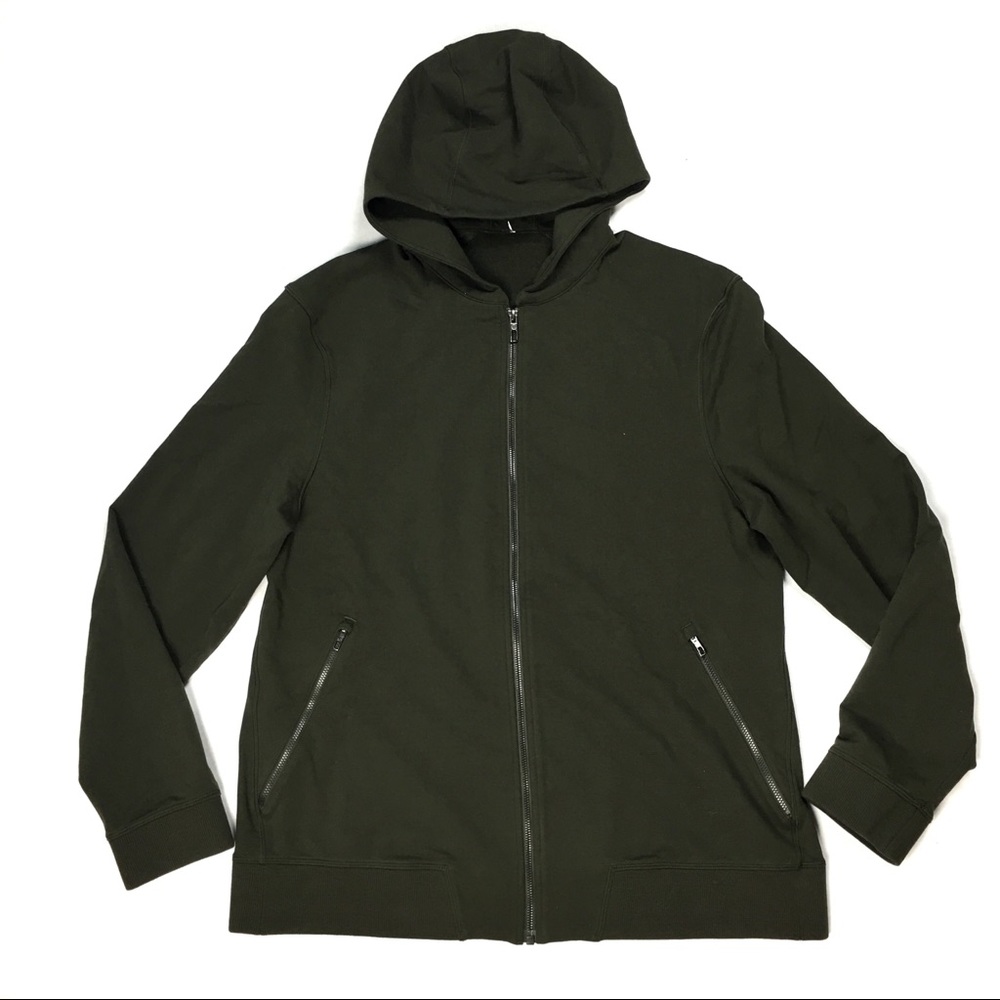Lululemon Men’s Cross Cut Hoodie in Green - Picture 2 of 8